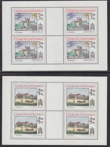 CHECOSLOVAQUIA - HOJAS DE IMPRESIÓN ARTE 1981 Mi. 2622-2623 Sc. 2364-2365 - **MNH** - Imagen 1 de 1