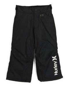 NEW HURLEY Little Boys Insulated Snowpants Ski Snowboard (884766 023) Black - Picture 1 of 2