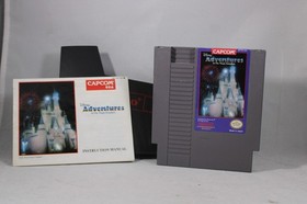 Disney Adventures in the Magic Kingdom Nintendo NES 1990 w Manual