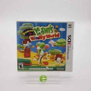 Poochy & Yoshi's Woolly World (Nintendo 3DS, 2017) - Picture 1 of 4