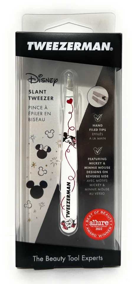 Pinza inclinada Tweezerman Mickey/Minnie Mouse, nueva en caja Foto 1 de 4