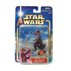 Hasbro Action Figure Attack of the Clones - Zam Wesell New - Picture 1 of 1