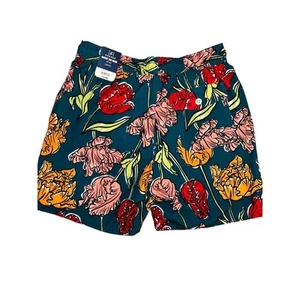 Pantaloncini da bagno George All Guy floreali, uomo taglia M 32-34 verde acqua NUOVI PREZZO AL PUBBLICO $14,98 - Foto 1 di 9