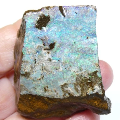 Espécimen de ópalo de roca natural sin pulir de 299,9 quilates lapidario áspero australiano Foto 1 de 4