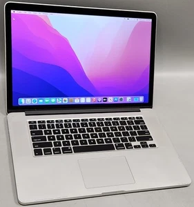 Apple MacBook Pro Retina 15" 2015 Intel i7-4770HQ @ 2.20GHz 16GB RAM 512GB SSD - Picture 1 of 12