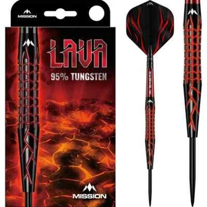 Mission Lava Darts - 95% Tungsten - Steel Tip - Picture 1 of 3