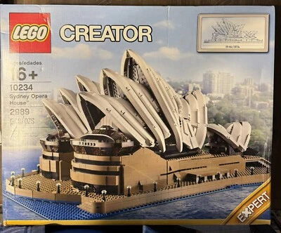 NUEVO Juego de arquitectura LEGO 10234 Creator Expert Sydney Opera House 2989 piezas retirado Foto 1 de 4