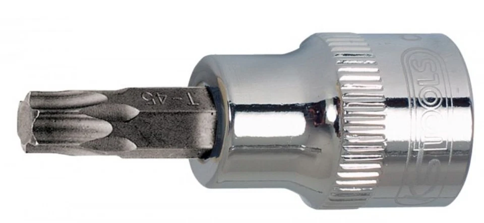 KS Tools 1/4" CHROMEplus® Bit-Stecknuss für TX-Schrauben, Torx Nuss