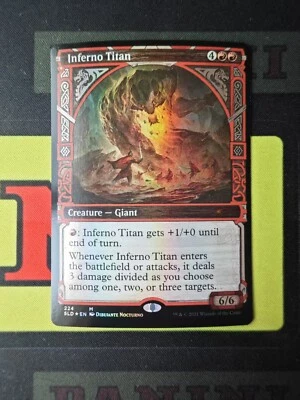 Magic The Gathering Foil Inferno Titan Secret Lair Drop 224 - Image 1 of 2