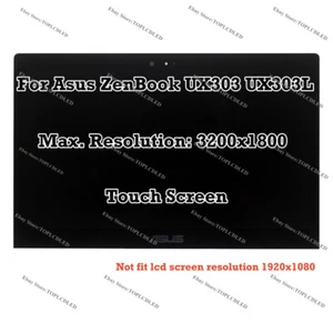 13.3" LCD LED Anzeige Berühren Bildschirm Baugruppe ASUS ZENBOOK UX303L UX303LA - Bild 1 von 6