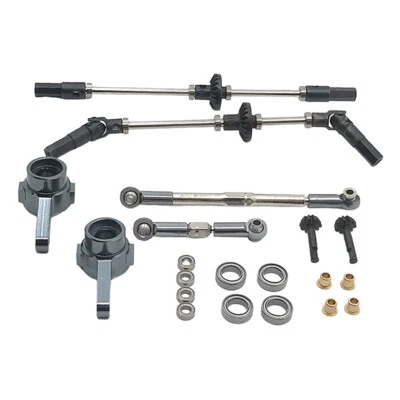 RC Car Universal Vorderachse Hinterachse, Lager, Zahnräder, Zugstangen für WPL - Bild 1 von 4