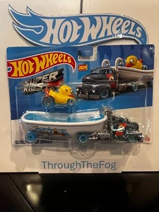 2024 HOT WHEELS SUPER RIGS HVD84-LA10 SCRUBBA DUB DRIVER HFG89 - Picture 1 of 2