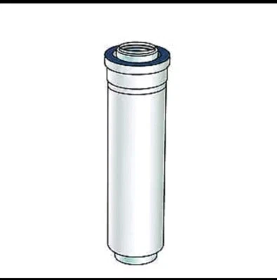 NUEVO Extensión de tubo de ventilación Ubbink 224087PP 10" para aparato de condensación Rinnai WH  Foto 1 de 3