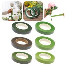 Decorative Green Floral Stem Tape 30 Yard Roll Flower Design Accessories