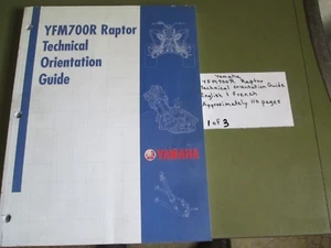 Yamaha YFM700R Raptor technical orientation guide - Foto 1 di 12