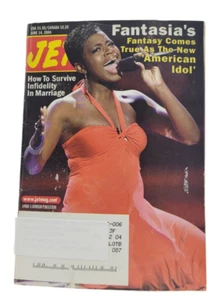 Jet Magazine June 14, 2004, Fantasia Cover Vol: 105 No: 24 - Imagen 1 de 3