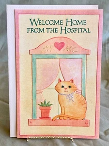 Vintage Carlton "Welcome Home From The Hospital" Greeting Card - Picture 1 of 3