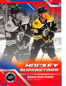 2024-25 UD National Hockey Card Day #NHCD15 David Pastrnak HS - Picture 1 of 2
