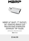 Mbrp Ehaust Tip 4"Id To 7"Od Angle Cut Rolled Tip