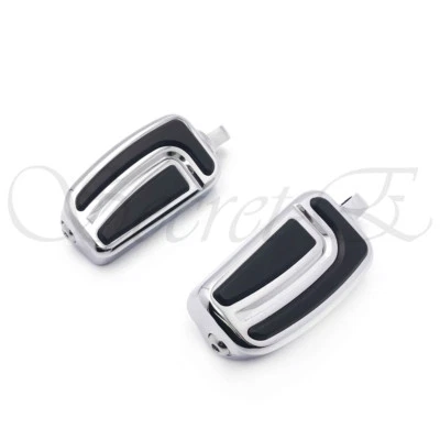 Clavijas de pie cromadas AirFlow para Harley Sportster 1200 Iron Street 500 CVO 1984-2017 Foto 1 de 4