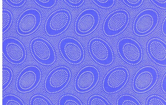 Kaffe Fassett ABORIGINAL DOT GP91     IRIS 17 IN X WOF  original issue - Image 1 of 1