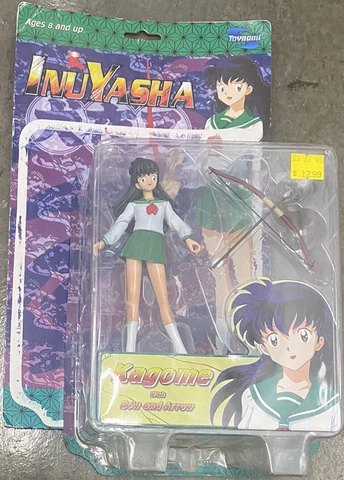 INUYASHA KAGOME WITH BOW AND ARROW ACTION FIGURE 2004 TOYNAMI W/ORIGINAL PACKAGE Cover