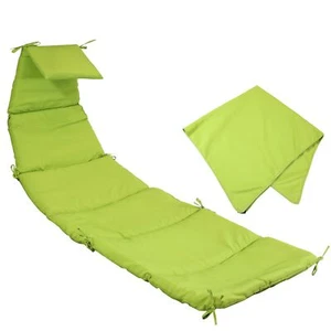 Outdoor Hanging Lounge Chair Replacement Cushion and Umbrella Fabric - Picture 1 of 15