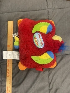 NWT Pillow Pets Pee Wee Parrot Bird 11" Plush Toy Pillow Nap Travel Pillow - Picture 1 of 4