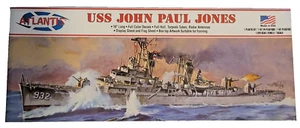 USS John Paul Jones Destroyer H209 1:320 Scale Atlantis Plastic Model Kit NEW - Picture 1 of 4