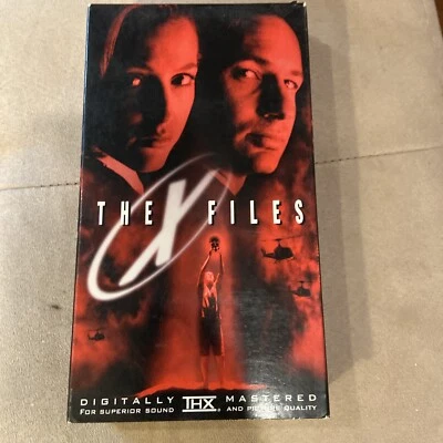 The X-Files Vintage 1998 Fight the Future VHS Movie  - Image 1 of 4