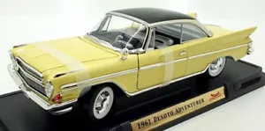 Road Signature scala 1/18 pressofuso 92738 - Desoto Adventurer - giallo/nero - Foto 1 di 5