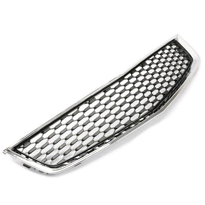 Para 2010-2015 Chevrolet Equinox Front Chrome Shell com grade inferior de inserção preta - Imagem 1 de 4