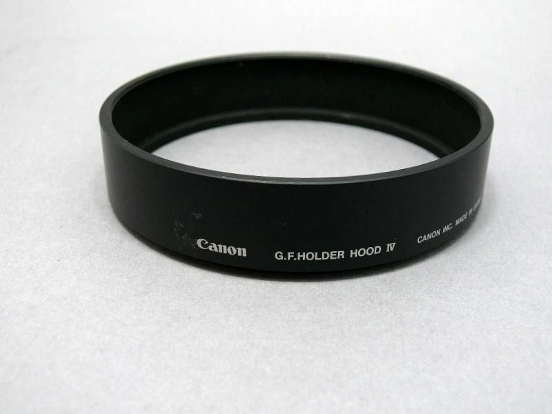 Canon G.F. Holder Hood IV 黑色 — 第 1/1 张图片