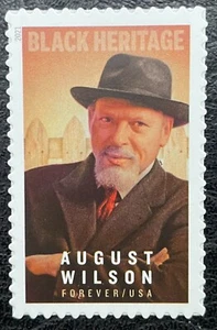 2021 Scott #5555 - Forever - AUGUST WILSON - BLACK HERITAGE - Single Mint NH - Picture 1 of 1