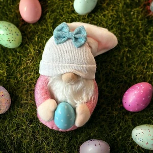 Easter Gnome Faceless Gnome Doll Ornament Cute Dwarf Plush Doll Decoration Egg - Picture 1 of 7