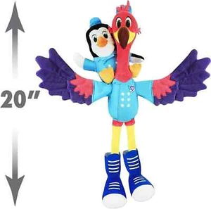 Disney Junior TOTS T.O.T.S. Juguete de peluche Talk and Flap Pip & Freddy 20" movimientos de sonido - Imagen 1 de 4