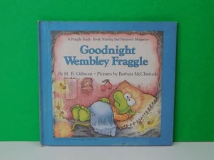 Goodnight Wembley Fraggle Hardcover Book 1985 Weekly Reader Fraggle Rock Muppet - Imagen 1 de 17
