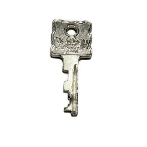 Vintage Excelsior Key 244 Trunk Chest Luggage Foot Locker New Old Stock Cover