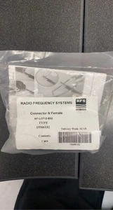 Radio Frequency Systems NF-LCF12-B32 Connector N Female - Picture 1 of 1