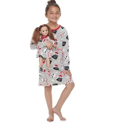 Disney Star Wars Nightgown Girl & Doll Set Dark Vader Girls Size 6 NEW - Image 1 of 3