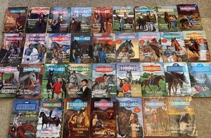 Lot of 34 Thoroughbred Series Paperback Books By Joanna Campbell - Picture 1 of 15