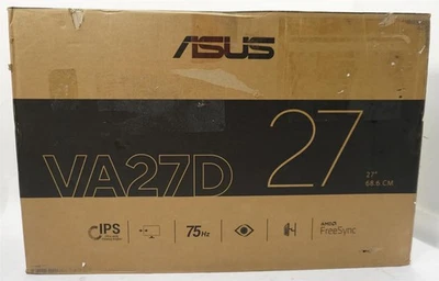 ASUS VA27DQ 27" FHD IPS LCD 1920 x 1080 75Hz Monitor - Image 1 of 4