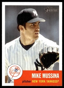 2002 Topps Heritage Mike Mussina New York Yankees #26 - Picture 1 of 2