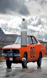 DUKE OF HAZZARD GENERAL LEE 1 image  LIGHT SWITCH WALLPLATE OUTLET KITCHEN DECOR - Picture 1 of 26