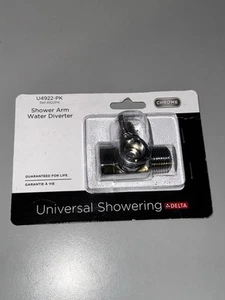 Delta Faucet Shower Arm Diverter for Hand Shower, Chrome U4922-PK - NEW - Picture 1 of 4