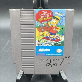 NES The Simpsons bart vs the space mutants 