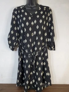 41 Biancospino Camicia Cristen Donna Vestito Bottoni Rotolo Tab Manica Taglia S - Foto 1 di 15