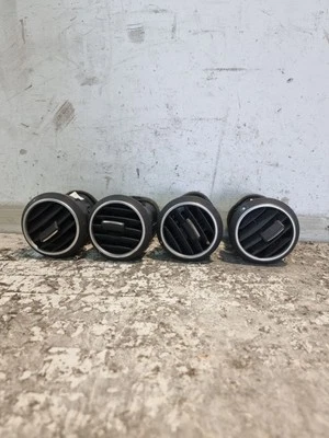 Audi A3 8P Air Vent Front Dashboard Chrome Trim X4 Pair Set 2006 OEM 8P0820901D - Image 1 of 4