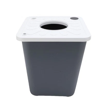 ◜US Plug Hydroponic Growing System Tower 25 Holes Mini Column Indoor Vertica - Image 1 of 4