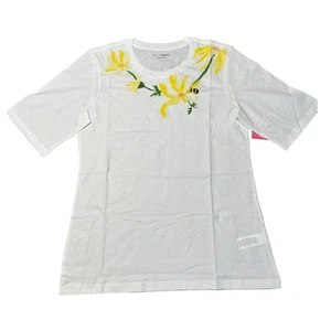 Camiseta informal Kate Spade Busy Bee pequeña en blanco fresco - Imagen 1 de 6